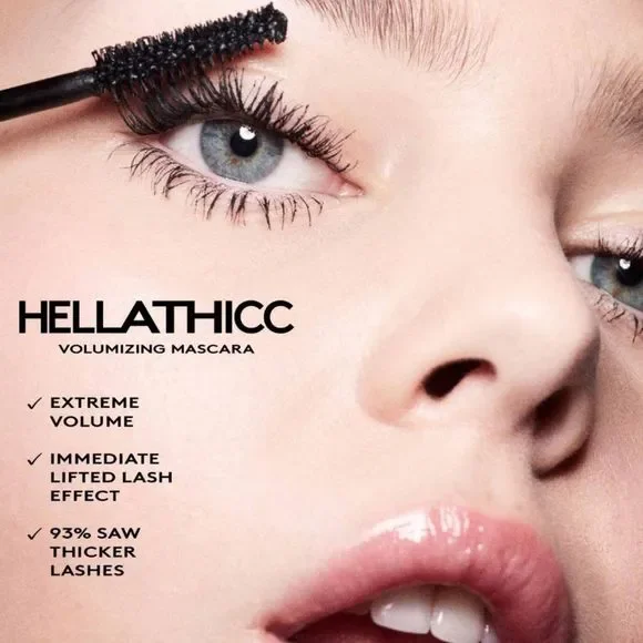 $6❤️‍🔥 LAST 1! FENTY Beauty Hella Thicc Volumizing Mascara CUZ I’M BLACK 👁️NEW - Picture 4 of 7